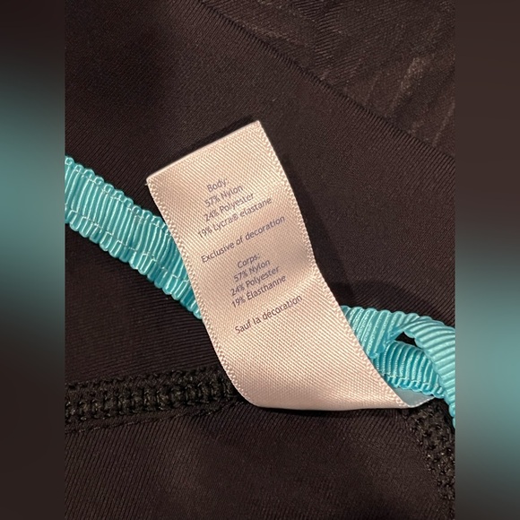 Ivivva Lululemon Black Chevron Scuba Bomber Jacket Size 12 - Picture 11 of 13